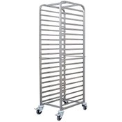 Resim Öztiryakiler 17 Raflı Tepsi Taşıma Arabası Demonte 1/1 Gn 