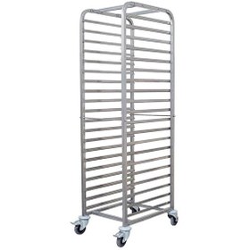 Resim Öztiryakiler 17 Raflı Tepsi Taşıma Arabası Demonte 1/1 Gn 