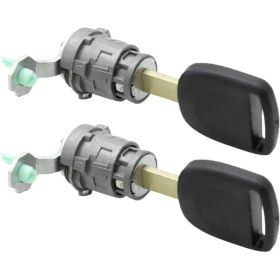 Resim Comely Honda 2 Tuşları Için Sol ve Sağ Yan Kapı Kilit Silindirleri (Yurt Dışından) 