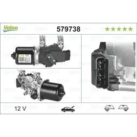 Resim Valeo 579738 Silecek Motoru On 7701061590 Uyumlu 