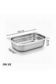 Resim Üret Çelik ÜRET Standart Gastronom Küvet GN 1/2 65 mm 4 lt 