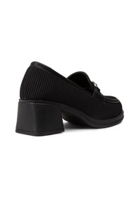 Resim Deery Kadın Siyah Topuklu Loafer Ayakkabı - K1463zsyhc01 Siyah 