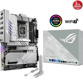 Resim Asus Rog Maxımus Z890 Apex, 9000MHZ, 2xddr5, 6x M.2, 2xthunderbolt, 4xtype-C, Wi-Fi 7, Bluetooth 5.4, Intel Core Ultra Cpu(Seri 2), LGA1851 Soket, Gaming Anakart 