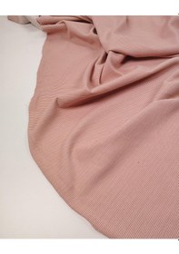 Resim Pembe Jakarlı Örme Kumaş Pano Desenli Yumuşak Esnek Elbiselik 150x110cm 22 Pano -11752 