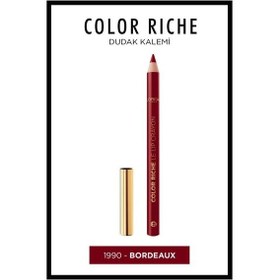 Resim L'oréal Paris Color Riche Dudak Kalemi - 1990 Le Bordeaux 3600524189648-10847 Diğer 