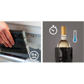 Resim Vacu Vin Aktif Şarap Soğutucu, Botanik Limited Edition 