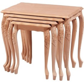 Resim Zigon LÜKENS ASLAN oyma Model Sehpa HAM Torna KAYIN ayak El Yapım Kutuda sevk El Yapım 