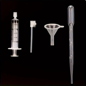 Resim 4 adet/takım - Parfüm Dolum Aracı Kiti Huni/Sıkma Damlatıcı/Şırınga/Dolum Pompası Sıvı Kozmetik Parfüm Örnek Esansiyel Yağlar, Seyahat ve Kendin Yap Kullanımı 