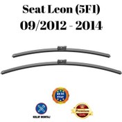 Resim Seat Leon 5f1 2012 2013 2014 Uyumlu Araca Özel Ön Cam Muz Tipi Silecek Süpürgesi Takımı 65/40cm 2li Set Silbak 