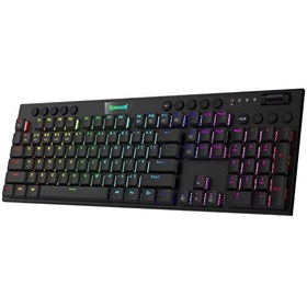 Resim Redragon Horus K618 Wireless RGB Kablosuz Gaming Oyuncu Klavye 