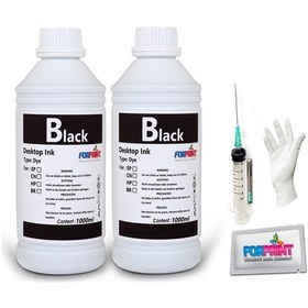 Resim Canon Pıxma G1420 Yazıcı Uyumlu Gı-41 Forprint Dolum Seti 2x1000ml Siyah 