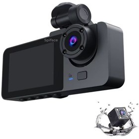 Resim S Spiface Wifi Özellikli Dasch Cam 1080p Araç İçi Kamera 4 Inch 140 Derece Geniş Açılı 