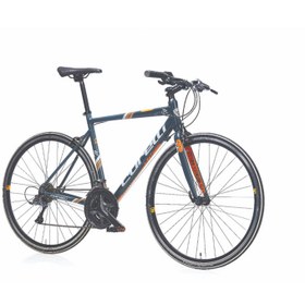 Resim Corelli Fitbike 2.0 - 28 Jant 57cm (Xl) Kadro Yol Bisikleti - Açık Kahve Gri / Turuncu 