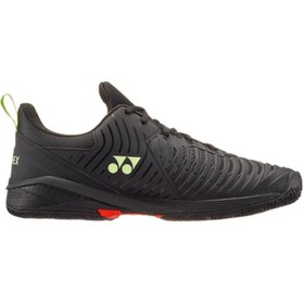 Resim Yonex Sonicage 3 Erkek All-Court Tenis Ayakkabısı Siyah 