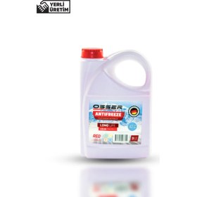 Resim OSSER Antifriz 3 LT Kırmızı -42 Derece 