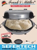 Resim Frank & Müller Germany Taş Fırın Seti - Gri 