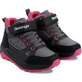 Resim Slazenger KESHA Çocuk Cırt Cırtlı Siyah / Fuşya Bot 