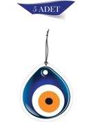 Resim ByMeyla Nazar Boncuğu 5'li Dekoratif Oto Kokusu ve Oto Aksesuarı 