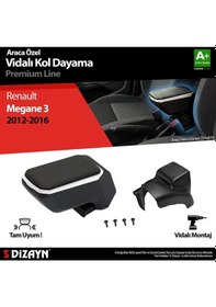 Resim Renault Megane 3 Abs Vidalı Kol Dayama Kolçak Gri 2012-2016 A+kalite 