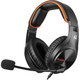Resim SADES A2 Mikrofonlu Kablolu Çok Platformlu Gaming Oyuncu Kulaklığı (Online Selling Version) - Siyah/Turuncu 