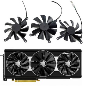 Resim XFX Radeon Rx 5700 Xt Thıcc Iıı Ultra Cf1015h12s 4pin Fan 