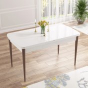 Resim Canisa Concept Nef Serisi 70 x 114, Açılabilir Mdf Mutfak Masası, Yemek Masası 