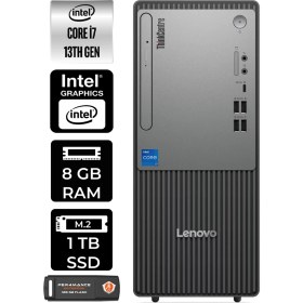 Resim Lenovo Thinkcentre Neo 50T Gen 5 Intel Core I7 13700 8gb 1tb SSD Windows 11 Home Masaüstü Bilgisayar & Per4 USB Bellek 12UB000LTRP343 