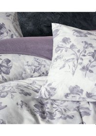 Resim Cotton Box Flanel Çift Kişilik Nevresim Takımı Sadie Mor 