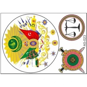 Resim A5 Sticker 035 Tek Paket Çoklu Sticker 