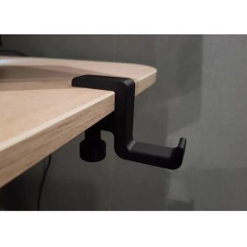 Resim Figürlab Bilgisayar Pc Için Masaya Sıkıştırmalı Kulaklık Tutacağı Stand 