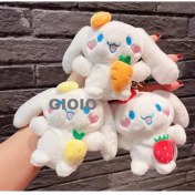 Resim Silver1 Iyi Şanslar Bebek Sevimli Karikatür Peluş Bebek Çanta Kolye Kız Öğrenci Bebek Asılı Anahtar (Yurt Dışından) 