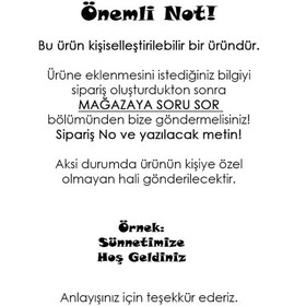 Resim 48 Adet 4 Cm Kişiye Özel Sünnet Baskılı Mat Etiket Sticker 