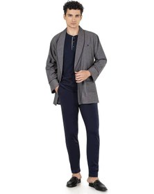 Resim Pierre Cardin 5610 Erkek Çeyizlik Rop Pijama Takım-lacivert Lacivert 