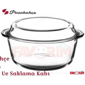 Resim Paşabahçe Kapaklı Yuvarlak Tencere Borcam 59003 