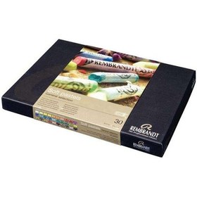 Resim Talens Rembrandt General Selection Soft Pastel 30'lu Tam Boy Toz Pastel Seti / 31823031 No Color 
