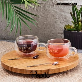 Resim Perotti Double Wall Espresso Kupa 280 Ml 