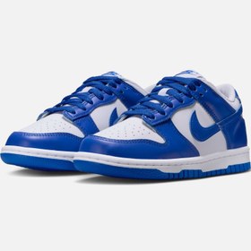 Resim Nike Dunk Low Gs Leather Unisex Sneaker Hakiki Deri 
