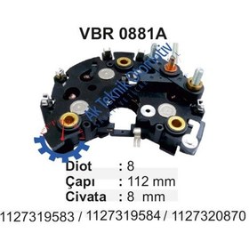 Resim Diot Tablasi Peugeot 307 407 New Holland 504628337 