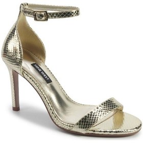 Resim Nine West Isla2 5pr Altın Kadın Topuklu Sandalet 000000000102012519 Altın 