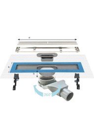 Resim Sukar Line 2 Plaın Izgara 40 cm 1154-1034023-01 
