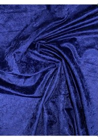 Resim Enesar Home Bakırcı Kumaş Parlak Kadife Lacivert Kumaş Döşemelik Kumaş (Likrasız & Astarlı) 100 x 140 cm 