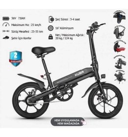 Resim Kuba S15 Elektrikli Bisiklet 