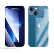 Resim Iphone 13 Mini Ön Arka Nano Kırılmaz Cam Ekran Koruyucu 