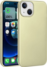 Resim İphone 15 Uyumlu Zore Premier Silikon Kılıf-gold Gold 