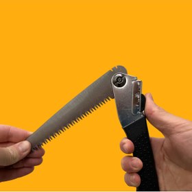 Resim Şıktek Kamp Testeresi Ayarlı Katlanır Testere Bağ Bahçe Testeresi 1. Sınıf Toledo Çeliği 