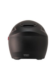 Resim Motosiklet Kaskı Ce Sertifikalı Güneş Vizörlü Full Face Mat Black Kask Siyah 
