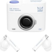 Resim Pazly Springsun Tws Kulaklık: Kablosuz Hifi Stereo, Apple/android Uyumlu, Oyun Müzik, Retro Kamera, Bluetooth 5.3 