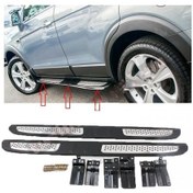 Resim Chevrolet Captiva Uyumlu 2006- Yan Basamak Koruma Side Step Oem Style 