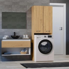 Resim Ruken Banyo Dolabı-çok Amaçlı-çamaşır Makinesi Dolabı Atlantik Çam 
