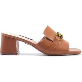 Resim Nine West Garland 5fx Taba Kadın Topuklu Terlik 000000000101928816 Taba 